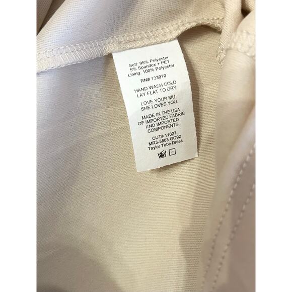 Show Me Your Mumu Taylor Tube Dress in Gold Ombre Sequins L NWT - Picture 6 of 7